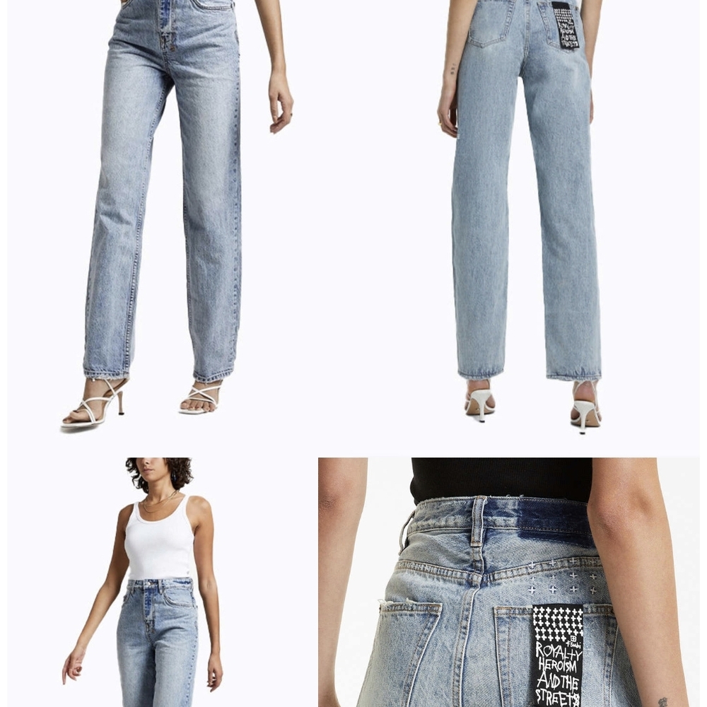 Nwt Ksubi Playback Karma Blue Jeans Sz 28
